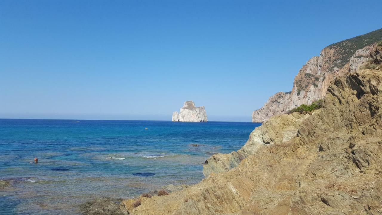 Appartamenti Panorama Nebida Bagian luar foto